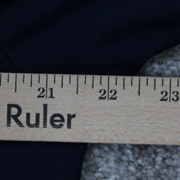 Nike Cleveland Cavaliers Polo Shirt Mens Medium Blue Dri-Fit NBA S/S Pullover - Picture 12 of 14